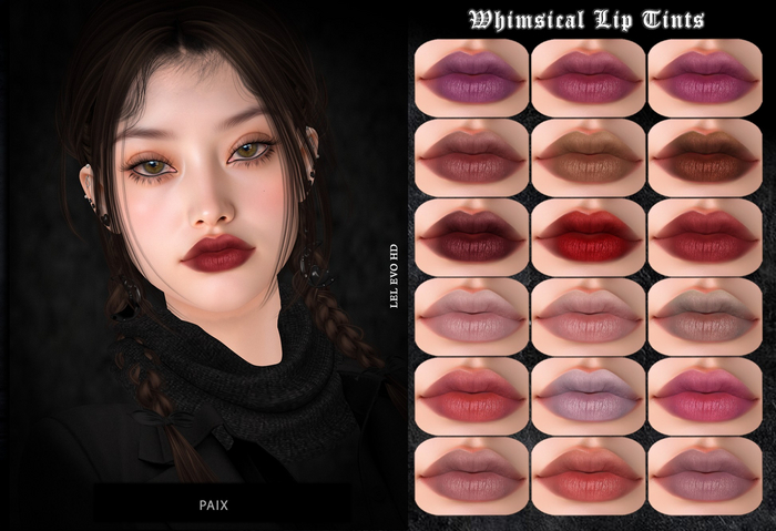 [PX] Whimsical Lip Tints - DEMO