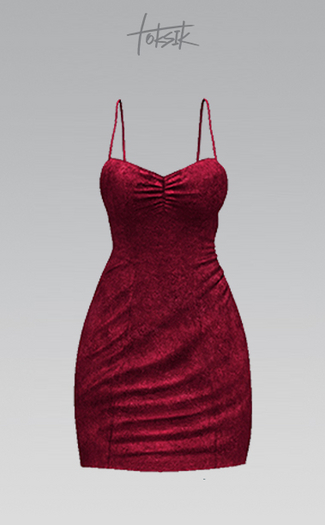 toksik - Entice Dress (Red)