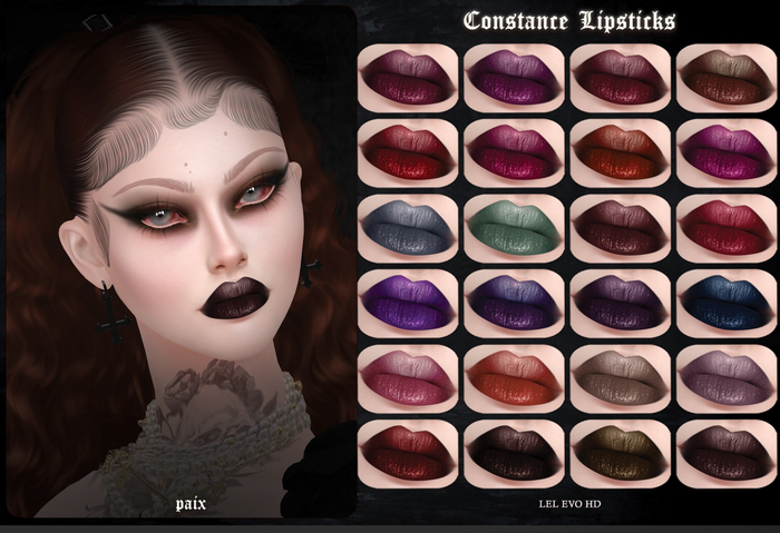 [PAIX] Constance Lipsticks - [FATPACK]