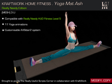 *KraftWork Yoga Mat (Really Needy Edition)