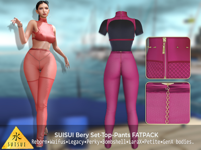 SUISUI Bery Set_TOP&PANT FATPACK