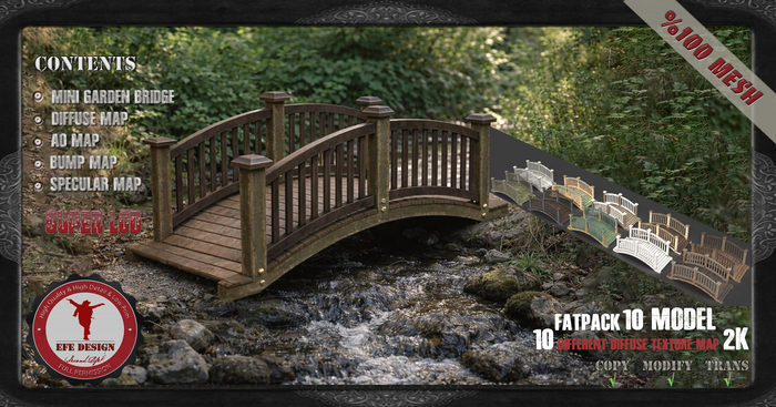 (Efe Design) Mini Garden Bridge Fatpack Full Perm