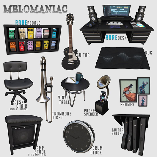 [Kres] Melomaniac - Pedals - RARE