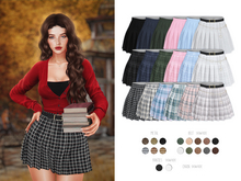 -Sorumin- Student girl SET -Skirt- FATPACK