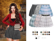 -Sorumin- Student girl SET -Skirt- PATTERNS PACK