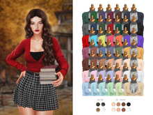 -Sorumin- Student girl SET -Cardigan- FATPACK