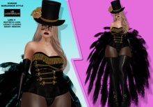 **KUMARI X BURLESQUE STYLE COMPLETE OUTFIT**