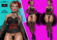 **LALASA X BURLESQUE STYLE COMPLETE OUTFIT**