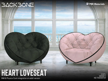 BackBone Heart Loveseat - PG