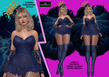 **LATARA X BURLESQUE STYLE COMPLETE OUTFIT**