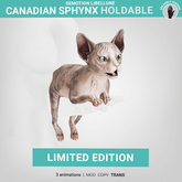 SEmotion Libellune Canadian Sphynx Holdable LIMITED