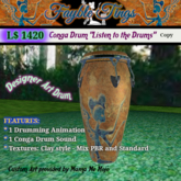 Conga Designer Drum - Listen to the Drums