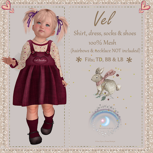 OUD Vel Red - TD, BB & LB