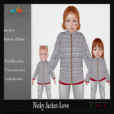 Dino Forest-Nicky jacket Love