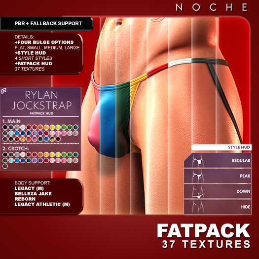 Noche. Rylan Jockstrap Fatpack