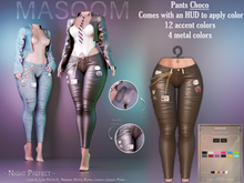 [[ Masoom ]] Night Prefect Pants - Choco