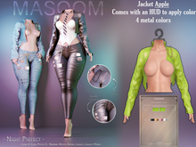 [[ Masoom ]] Night Prefect Jacket - Apple