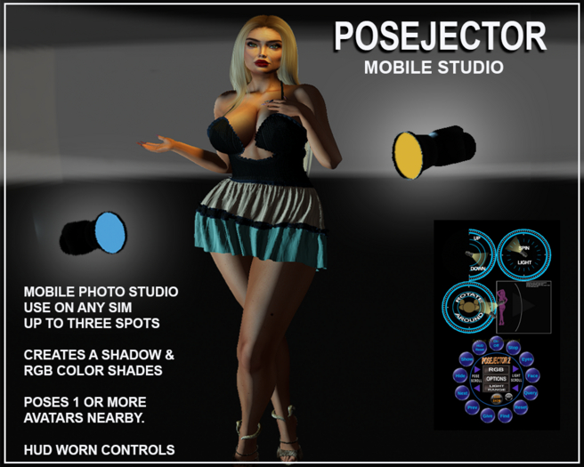 POSEJECTOR LIGHT & POSE HUD STUDIO
