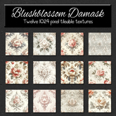*Wallflowers* Blushblossom Damask