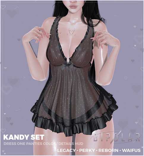 Bipolar - Kandy Set - Black Print