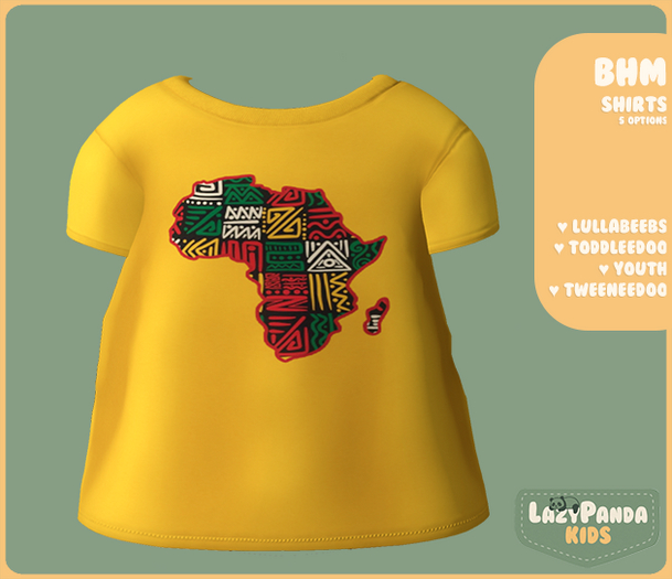 LazyPanda - BHM Shirts - 3