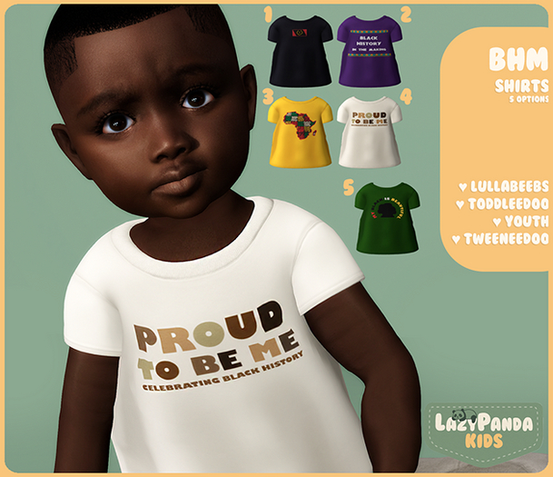 LazyPanda - BHM Shirts (Fatpack)
