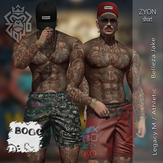 [ZH] ZYON short - Boo White (Add Unpack)