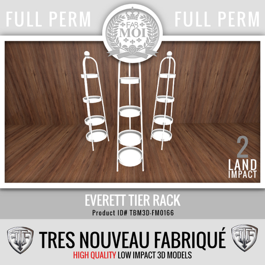 Everett Tier Rack * Full Perm FM0166