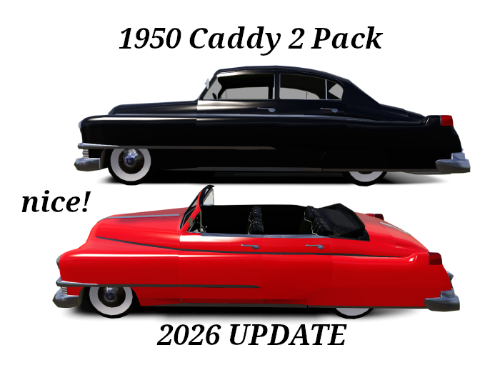 1950 Caddy 2 Pack = Get Both!