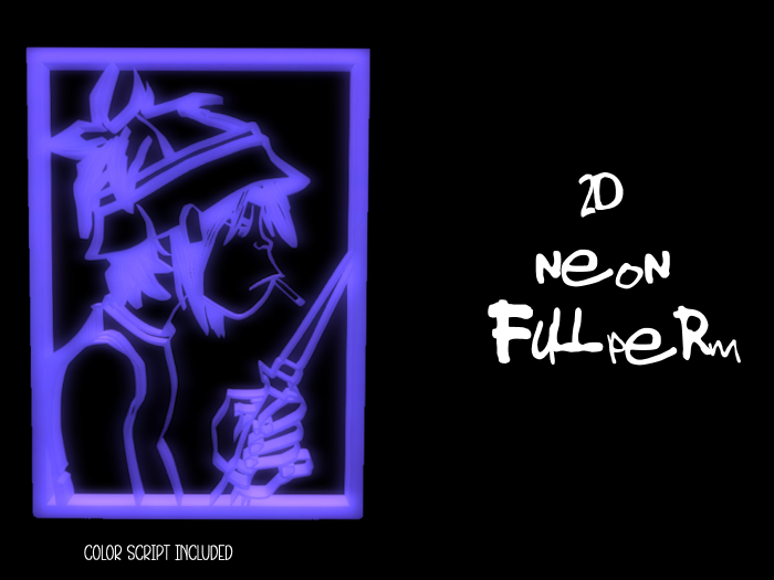 ~ VV ~ 2D - Neon - Full Perm