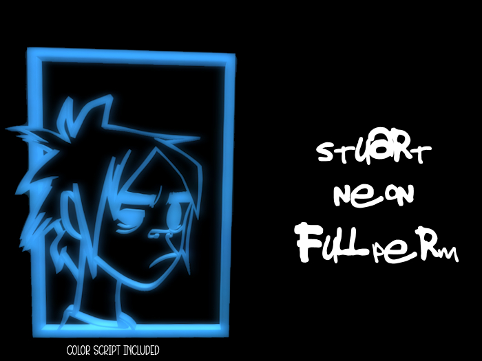 ~ VV ~ Stuart - Neon - Full Perm