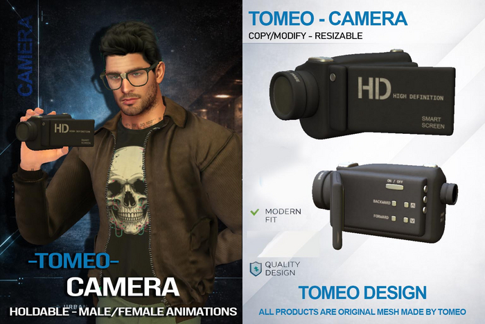 Camera - Tomeo - Holdable