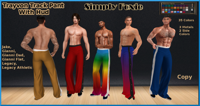 Trayvon Track Pant With Hud (Boxed) ADD