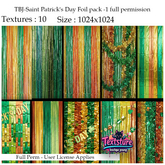 TBJ-Saint Patrick's Day Foil pack -1 full permission