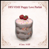 DFS VDAY Puppy Love Parfait - ACTUAL ITEM