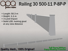 Full Perm Long Railing - OPQ Railing 30 500-11 P-8P-P