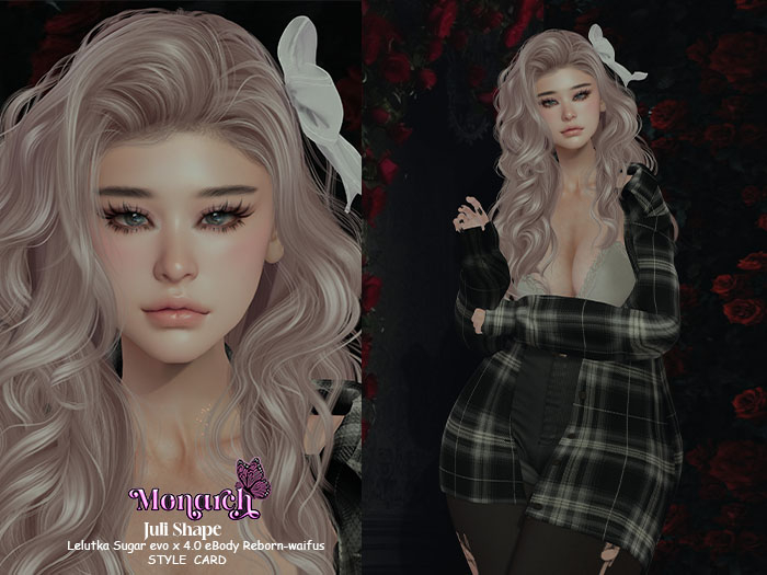 * MONARCH * Juli Shape Lelutka Sugar EvoX 4.0