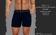 Praga Prime Shorts Checkered - Night