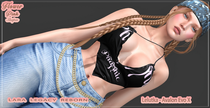 FLOWER PINK - SHAPE - LINIA - LEL - AVALON - EVOX