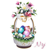 NRJ- Easter gift basket #1
