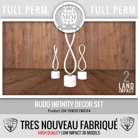 Nudo Infinity Decor * Full Perm FM0164