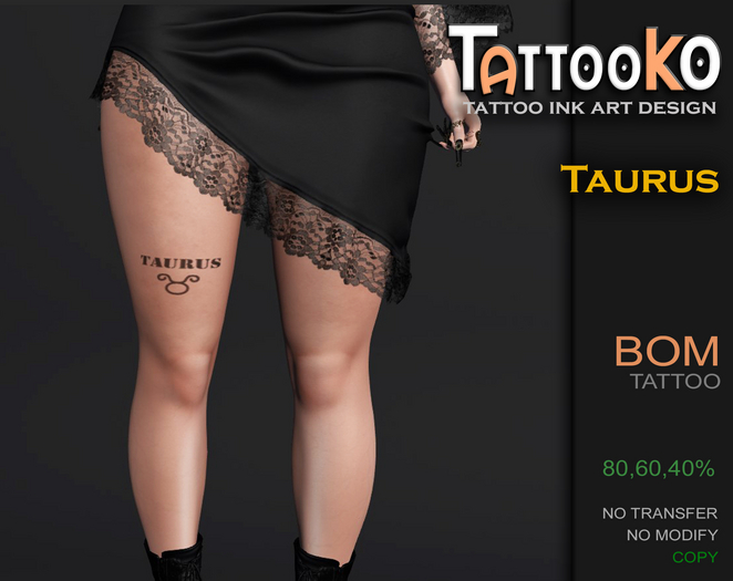 [TattooKO] Tattoo Taurus