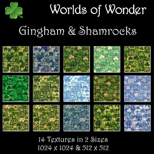 WoW Gingham & Shamrocks