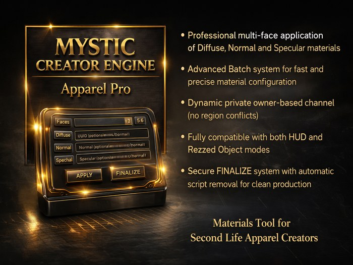 Mystic Creator Engine Apparel Pro Box v1