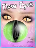 .:Lushii:. Flow Eyes Green