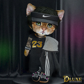 *DLUXE* DINKIE'S KAYLIE HOODIE JACKET OVER SHOULDER* black