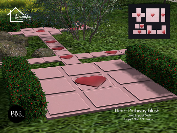 OMAHKU - Heart Pathway Blush