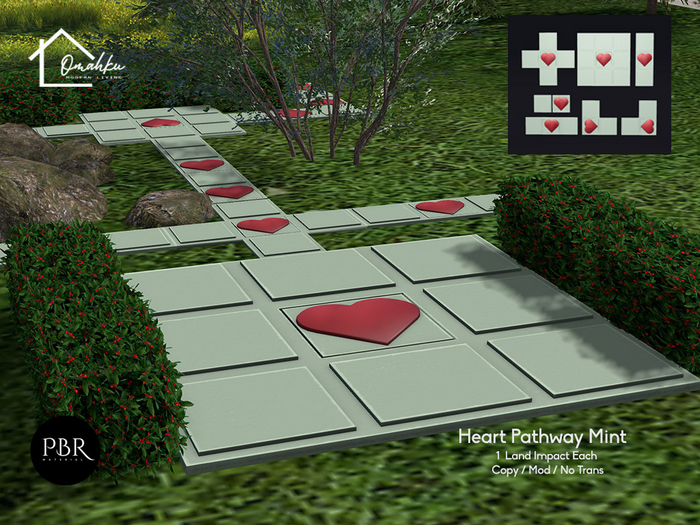OMAHKU - Heart Pathway Mint