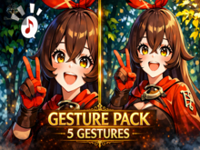 {DE} Amber - Gesture Pack 1