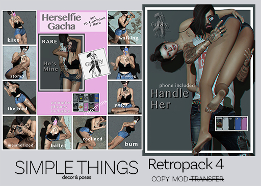 SimpleThings&GravityPoses  Retro Pack 4 